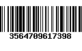 Código de Barras 3564709617398