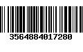 Código de Barras 3564884017280