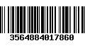 Código de Barras 3564884017860