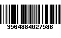 Código de Barras 3564884027586