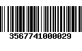 Código de Barras 3567741000029