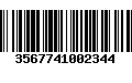 Código de Barras 3567741002344