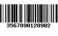 Código de Barras 3567890128902