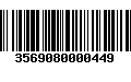 Código de Barras 3569080000449