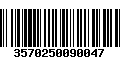 Código de Barras 3570250090047