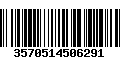 Código de Barras 3570514506291