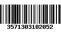 Código de Barras 3571303102052