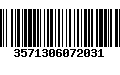 Código de Barras 3571306072031