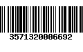 Código de Barras 3571320006692