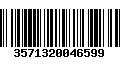 Código de Barras 3571320046599