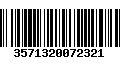 Código de Barras 3571320072321