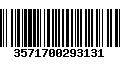 Código de Barras 3571700293131