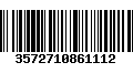 Código de Barras 3572710861112