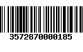 Código de Barras 3572870000185