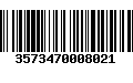 Código de Barras 3573470008021