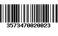 Código de Barras 3573470020023