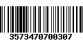 Código de Barras 3573470700307