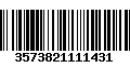 Código de Barras 3573821111431