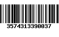 Código de Barras 3574313390037