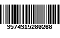 Código de Barras 3574315280268