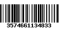 Código de Barras 3574661134833