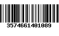 Código de Barras 3574661401089