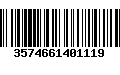 Código de Barras 3574661401119