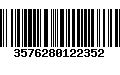 Código de Barras 3576280122352