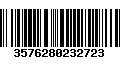 Código de Barras 3576280232723