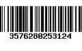 Código de Barras 3576280253124