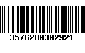 Código de Barras 3576280302921