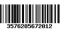 Código de Barras 3576285672012