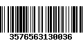 Código de Barras 3576563130036