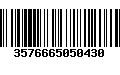 Código de Barras 3576665050430