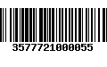 Código de Barras 3577721000055