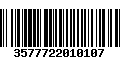 Código de Barras 3577722010107