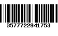 Código de Barras 3577722941753