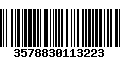 Código de Barras 3578830113223