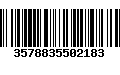 Código de Barras 3578835502183