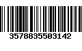 Código de Barras 3578835503142