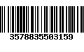 Código de Barras 3578835503159