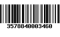 Código de Barras 3578840003460