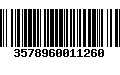 Código de Barras 3578960011260