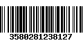 Código de Barras 3580281238127