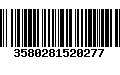 Código de Barras 3580281520277