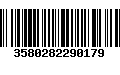 Código de Barras 3580282290179