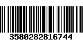 Código de Barras 3580282816744