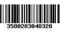 Código de Barras 3580283048328