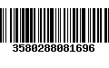 Código de Barras 3580288081696