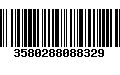 Código de Barras 3580288088329